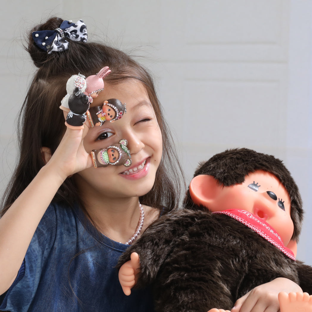 MONO HAIRCLIP(NAVY) image 1