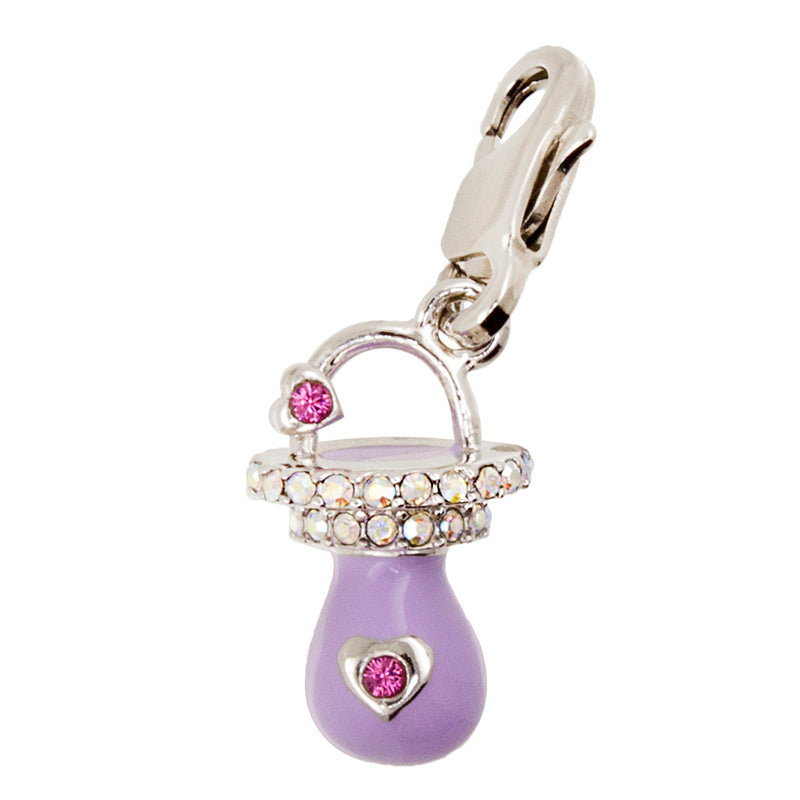 PACIFIER CHARM (PURPLE) image 0