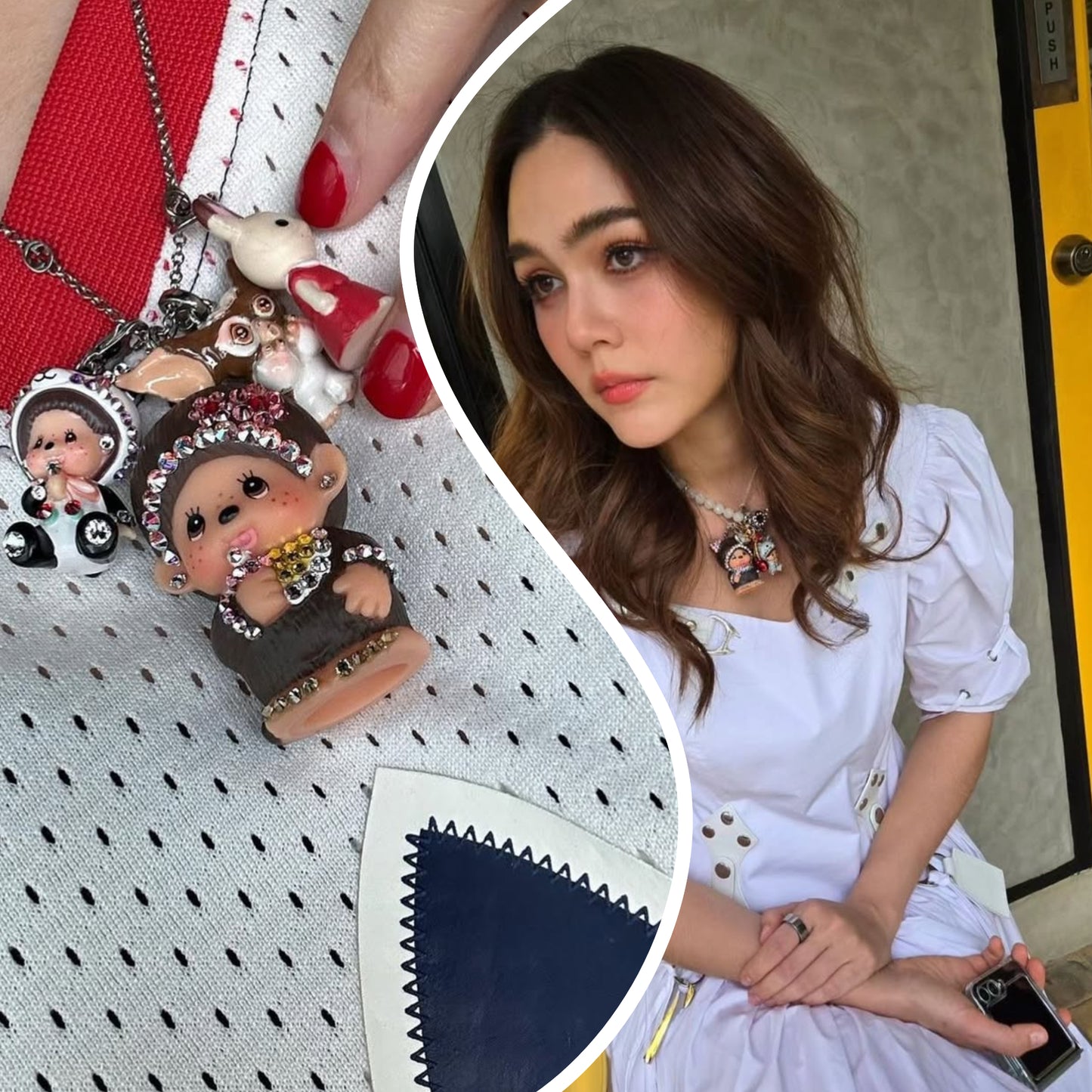 Big Monchhichi Charm