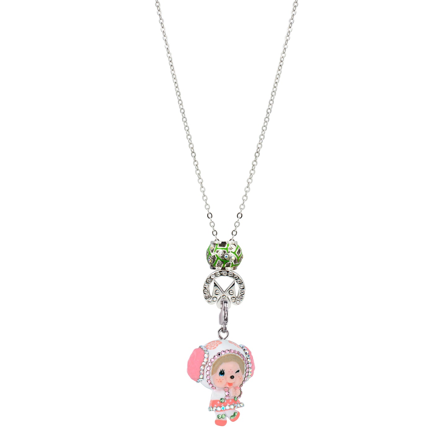 925 Silver Zodiac Charm Necklace (Gemini)