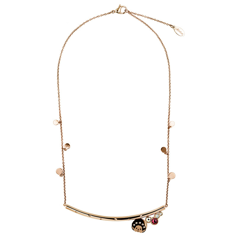 THE SMILE NECKLACE(ROSEGOLD) image 0