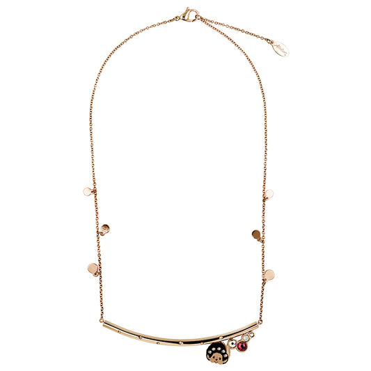 THE SMILE NECKLACE(ROSEGOLD) image 0