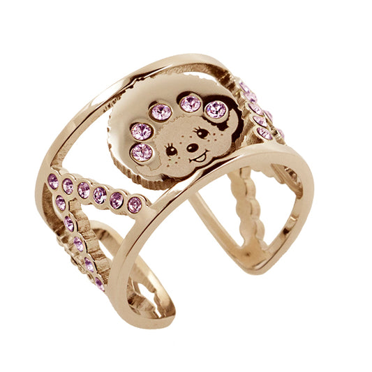 LOGOMANIA RING(ROSEGOLD) image 0