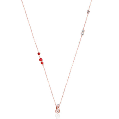 WHEEL NECKLACE(L)ROSEGOLD image 1