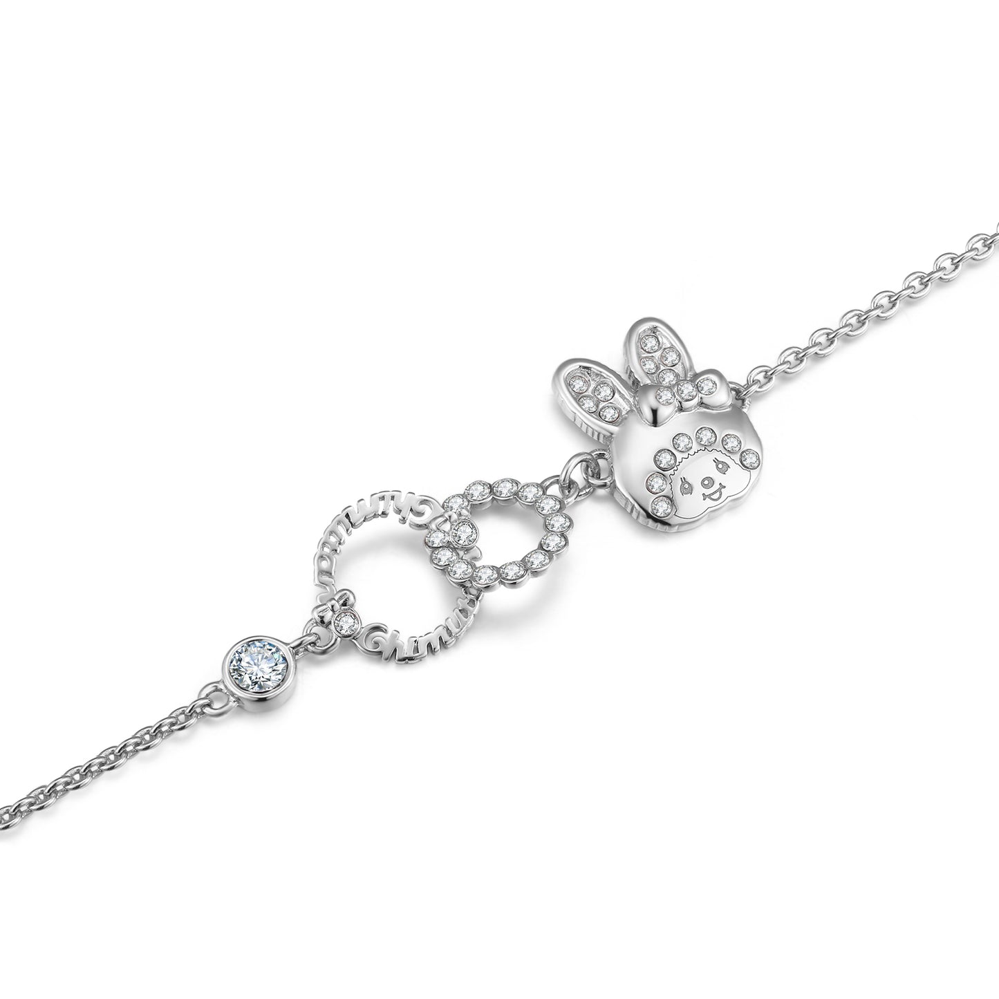 CHIMUTAN LETTERING BRACELET(SILVER) image 1