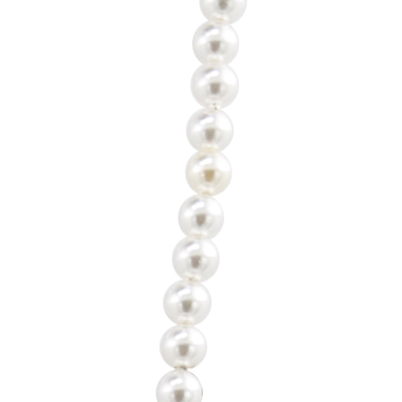 DOUBLE CHARM NECKLACE(WHITE) image 2