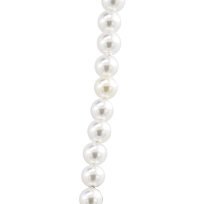 DOUBLE CHARM NECKLACE(WHITE) image 2