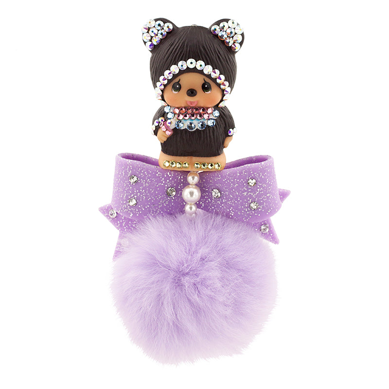 毛球車用香水夾(大熊) image 2