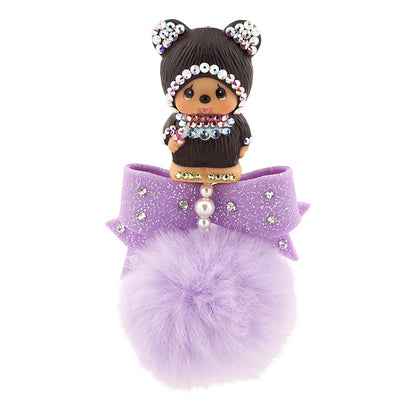 毛球車用香水夾(大熊) image 2