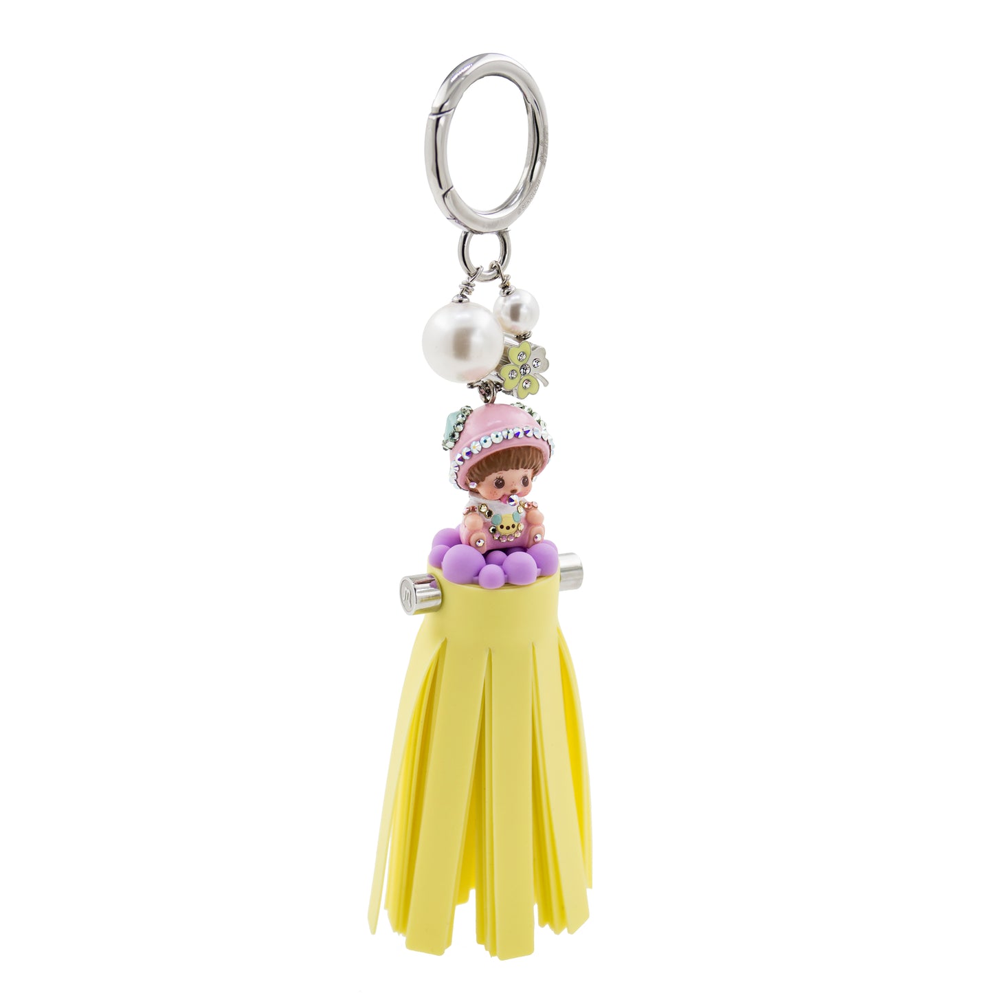 CLOVER TASSEL BAGCHARM(YELLOW) image 2
