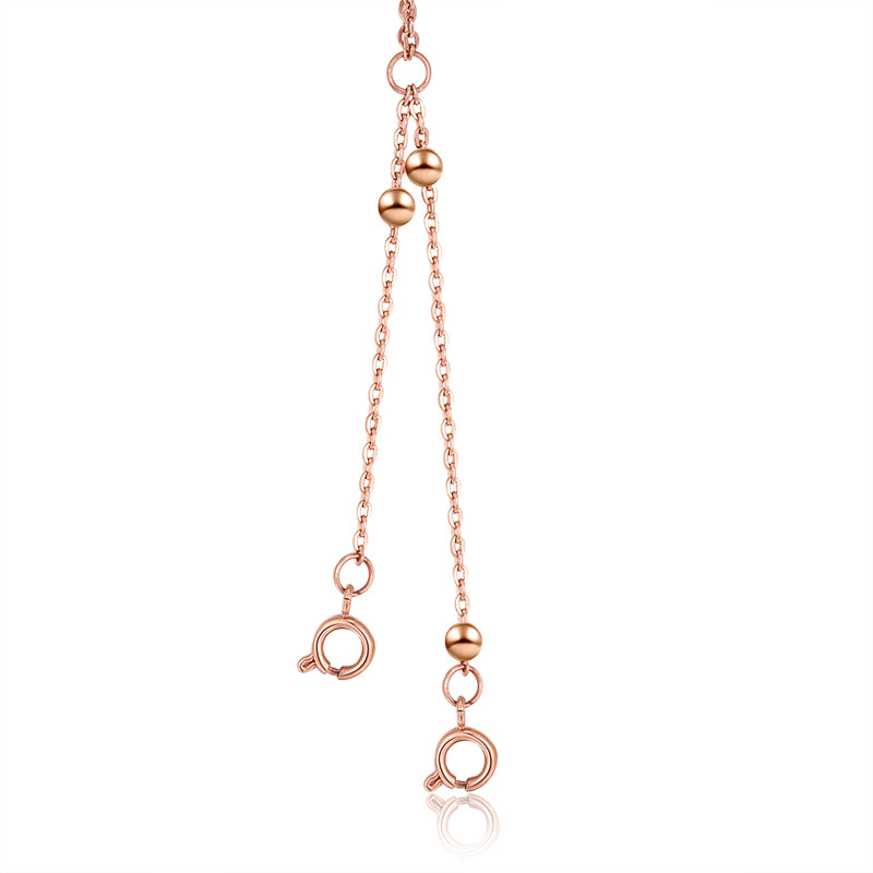 INTERCHANGE NECKLACE(ROSEGOLD) image 3