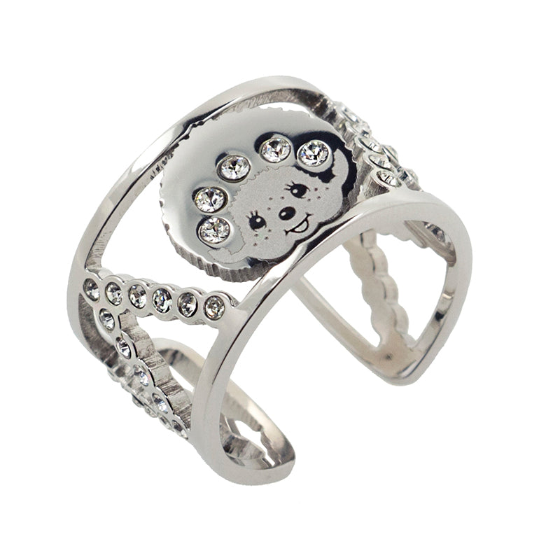 LOGOMANIA RING(WHITE) image 0