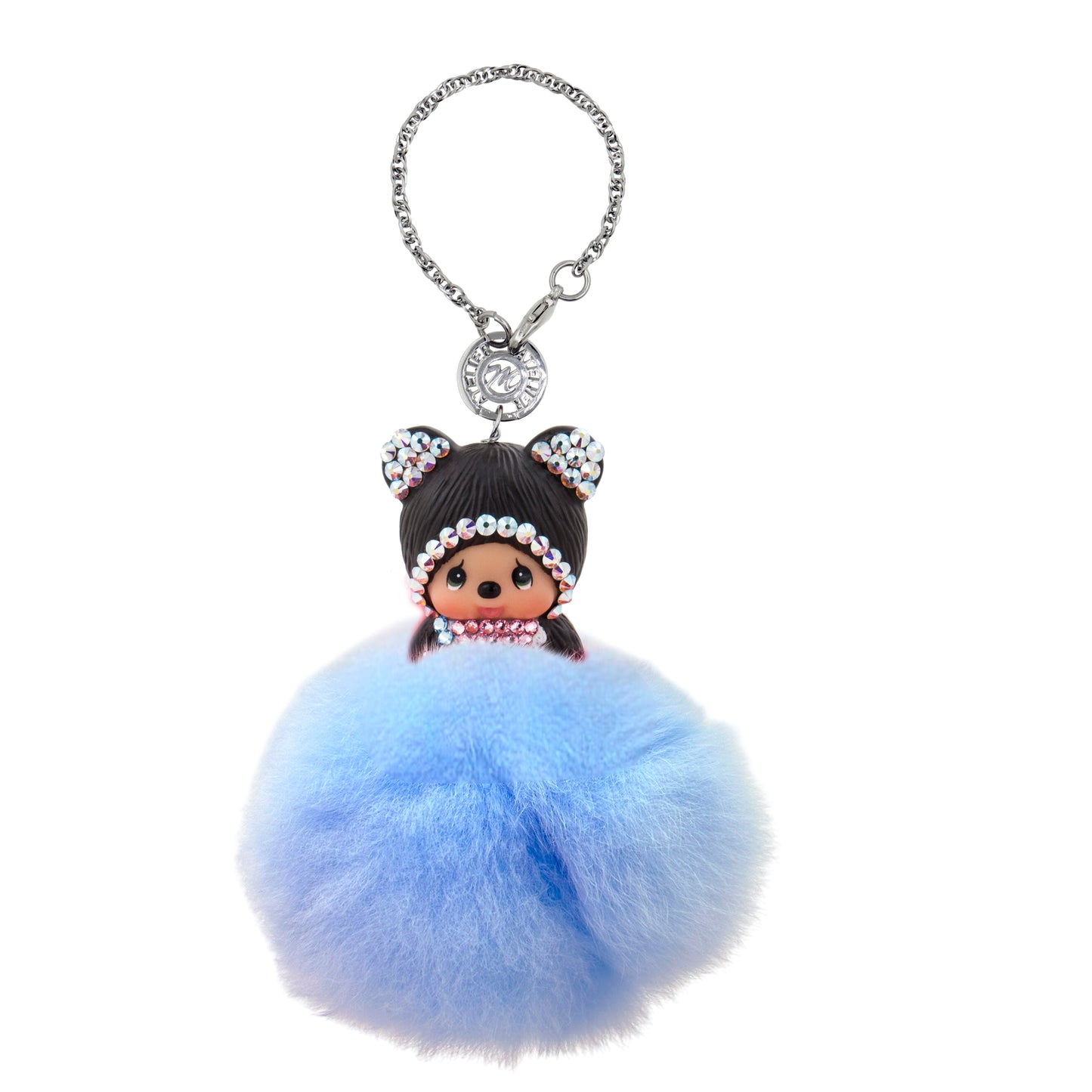 FUR POMPOM BAGCHAIN(BEAR) image 0