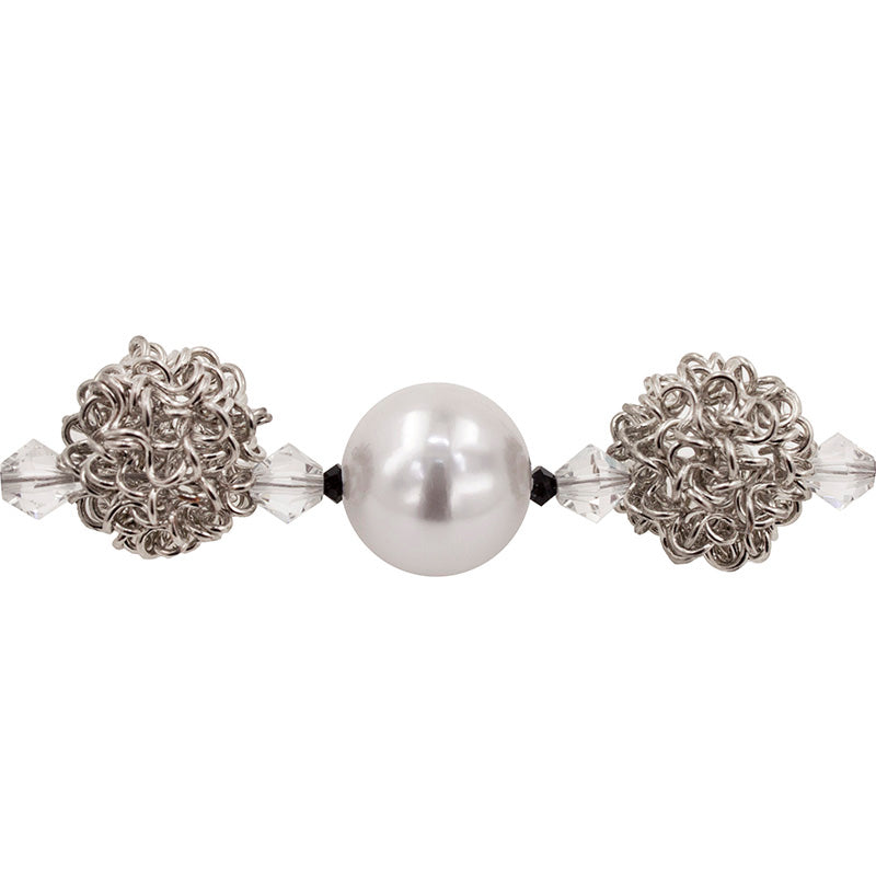 LONG PEARL NECKLACE(WHITE) image 2