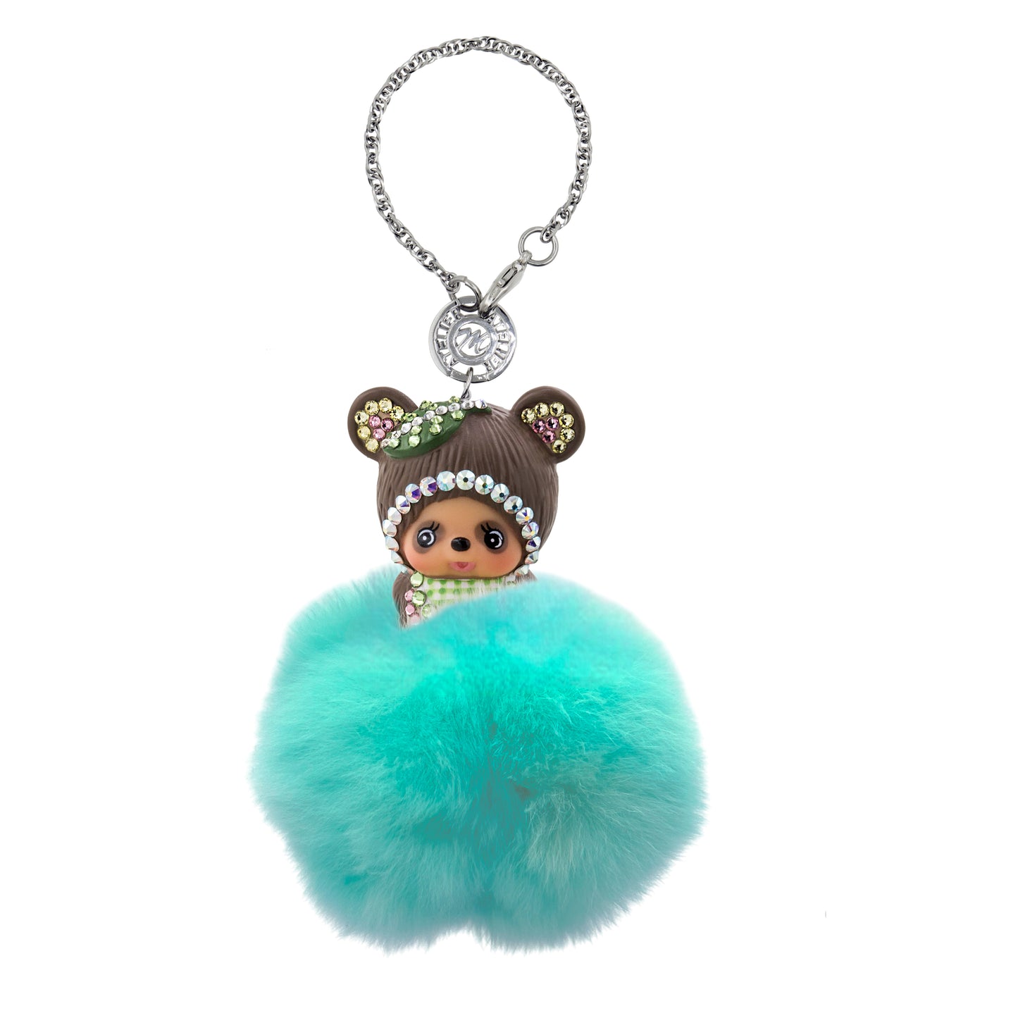 FUR POMPOM BAGCHAIN(SHEEP) image 0
