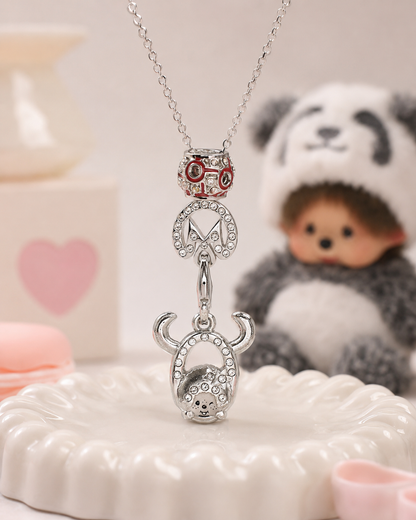 925 Silver Zodiac Charm Necklace (Taurus)