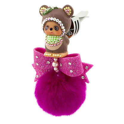 毛球車用香水夾(浣熊) image 0