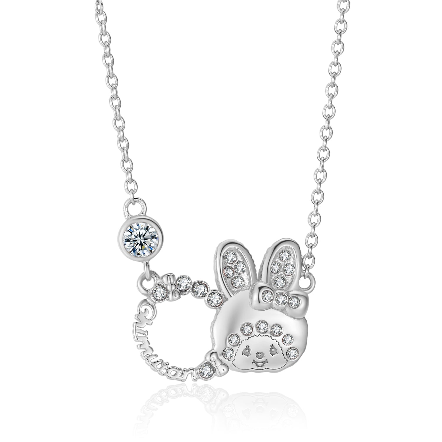 CHIMUTAN LETTERING NECKLACE(SILVER) image 1