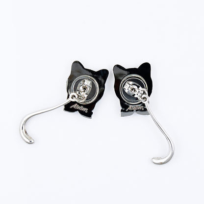 CAT CHIC耳環(白色) image 2