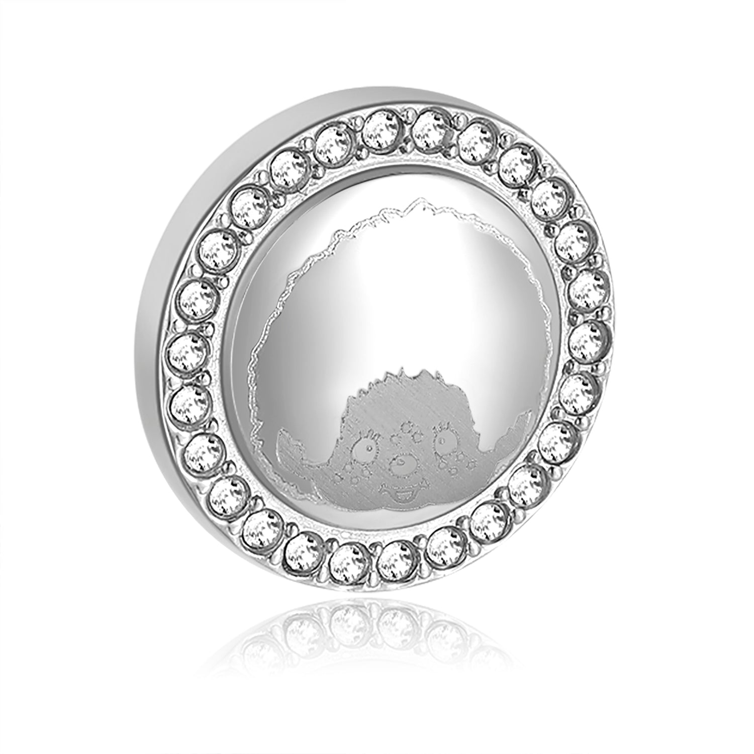 LEATHER CHOKER (SILVER) image 9