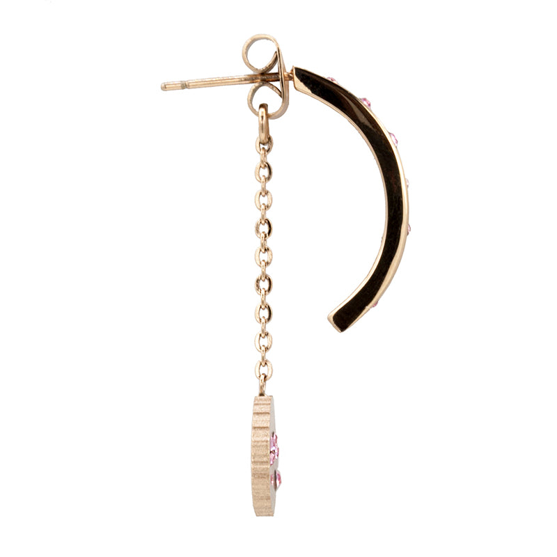 THE SMILE EARRINGS(ROSEGOLD) image 2