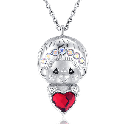 LOVE PENDANT NECKLACE(SILVER) image 0