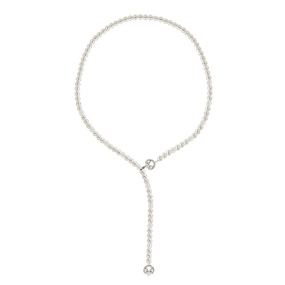 M PEARL NECKLACE(WHITE) image 0