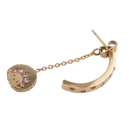 THE SMILE EARRINGS(ROSEGOLD) image 4