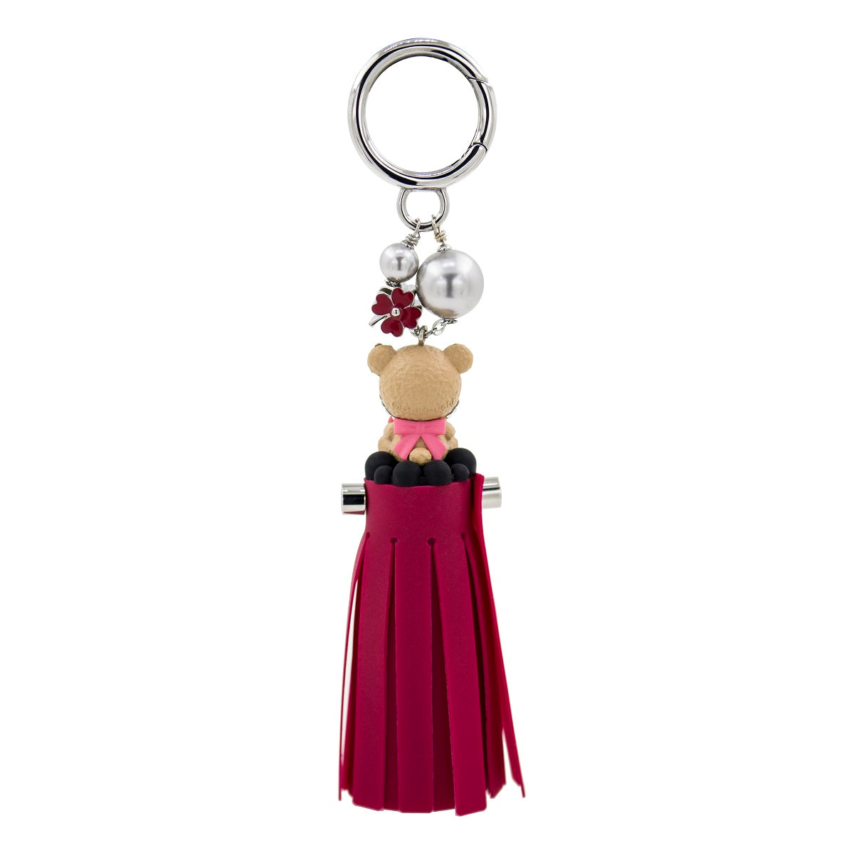CLOVER TASSEL BAGCHARM(RED) image 3