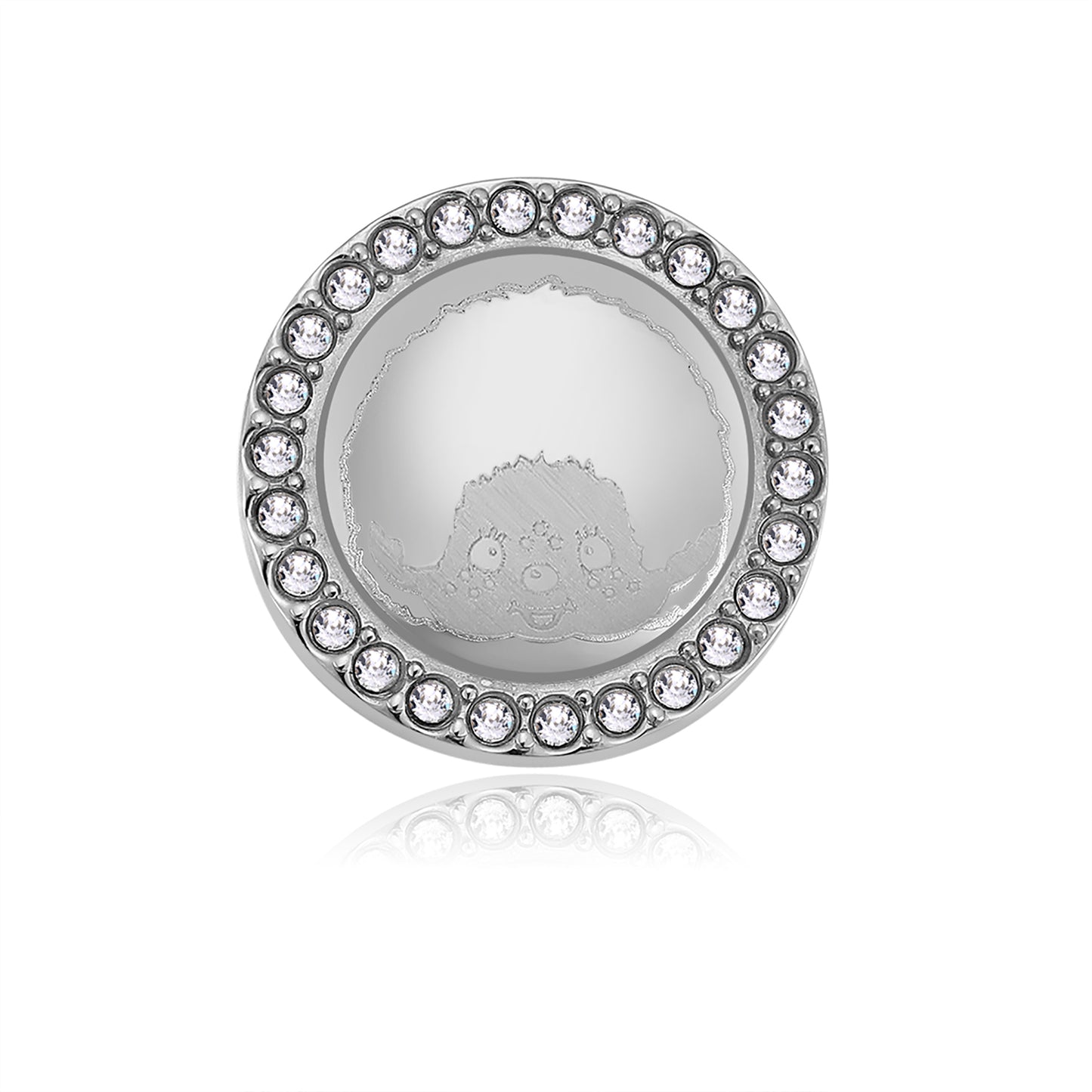 LEATHER CHOKER (SILVER) image 10