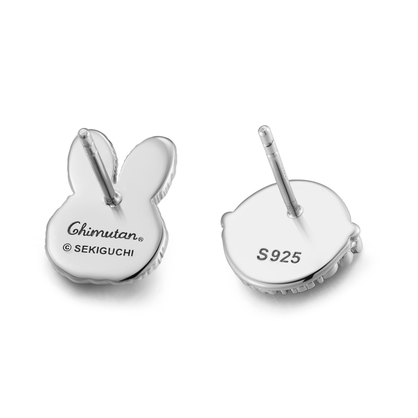 CHIMUTAN LETTERING EARRINGS(SILVER) image 5