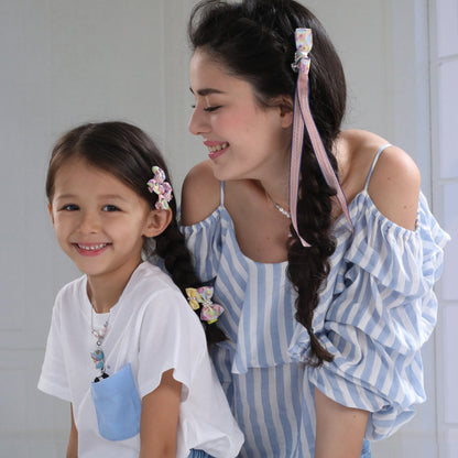 FLORAL HAIRCLIP(YELLOW) image 1