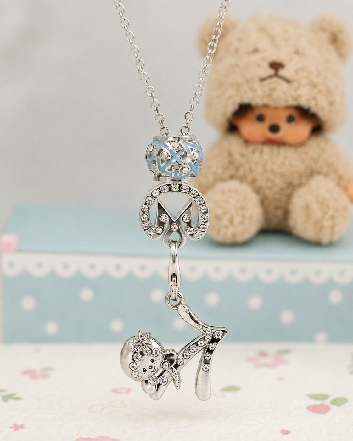 925 Silver Zodiac Charm Necklace (Sagittarius)
