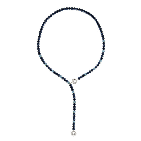 M PEARL NECKLACE(NIGHTBLUE) image 0