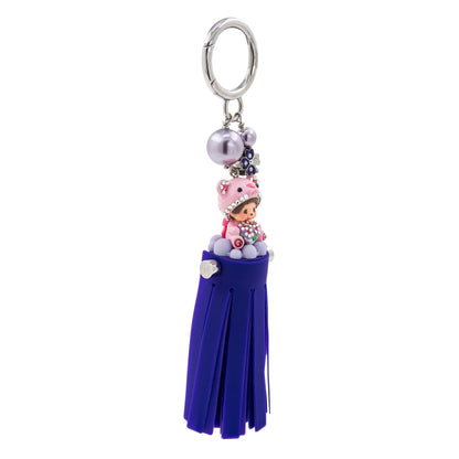 CLOVER TASSEL BAGCHARM(PURPLE) image 2