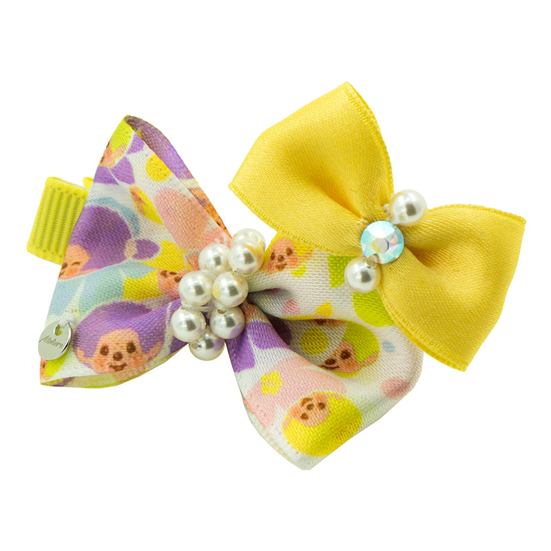 FLORAL HAIRCLIP(YELLOW) image 0