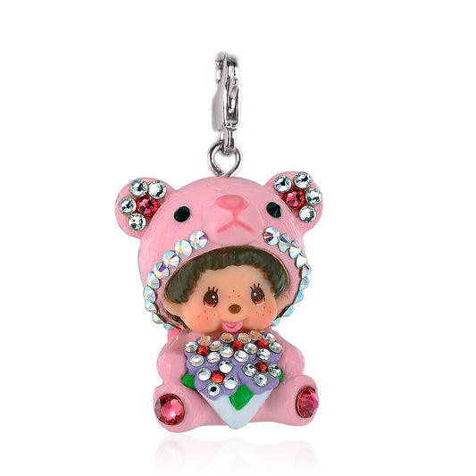 TEDDY BEAR MCC CHARM(PINK) image 0