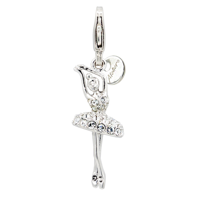 Swarovski Crystal Charm (Ballet Dancer)