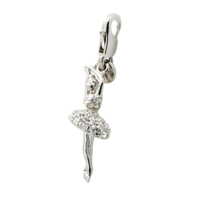 Swarovski Crystal Charm (Ballet Dancer)