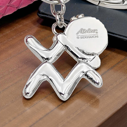 Monchhichi Star Sign Keychain (Aquarius)