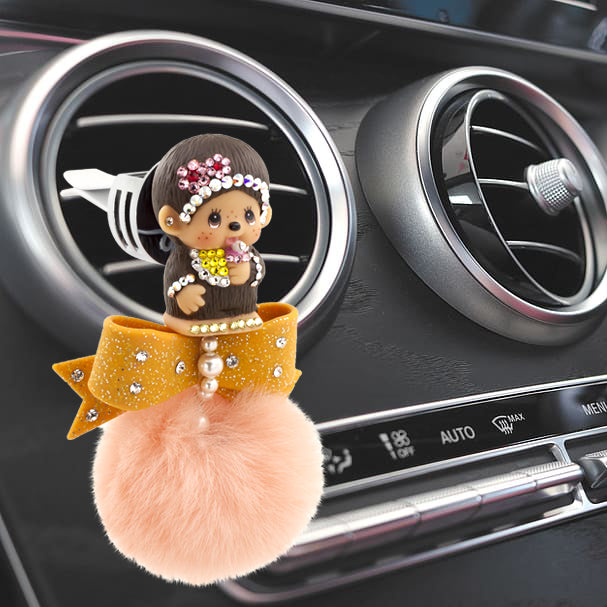 Car Aroma Fan Clip (Monchhichi)