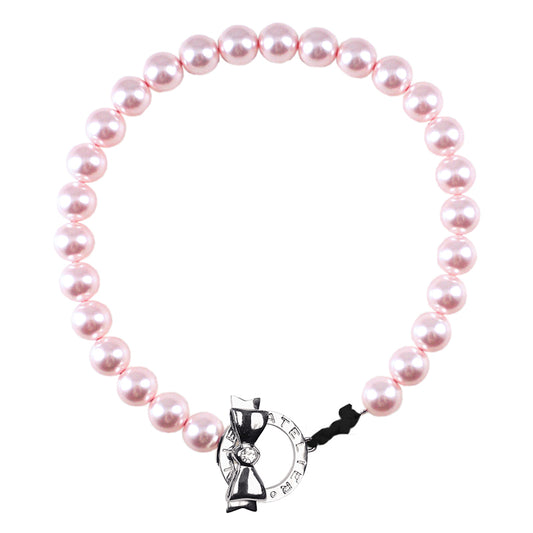 14mm Swarovski Pearl Choker (Pink)
