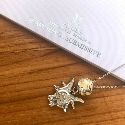 Star Sign Necklace Giftbox (Pisces)