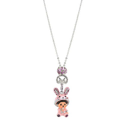 925 Silver Zodiac Charm Necklace (Aquarius)