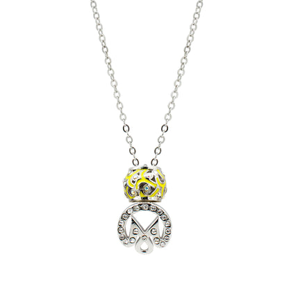 925 Silver Zodiac Charm Necklace (Aries)