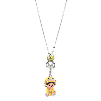 925 Silver Zodiac Charm Necklace (Aries)