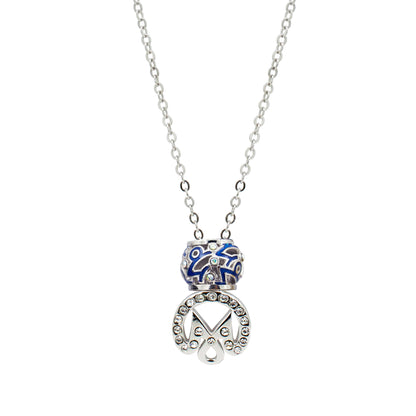 925 Silver Zodiac Charm Necklace (Capricorn)