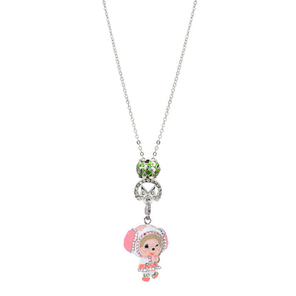 925 Silver Zodiac Charm Necklace (Gemini)