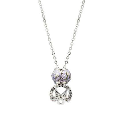925 Silver Zodiac Charm Necklace (Leo)