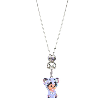 925 Silver Zodiac Charm Necklace (Leo)